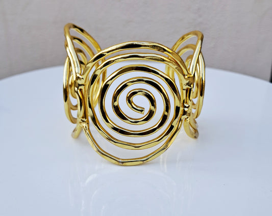 Beautiful Egyptian Themed Bracelet Cuff