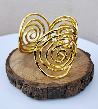 Beautiful Egyptian Themed Bracelet Cuff