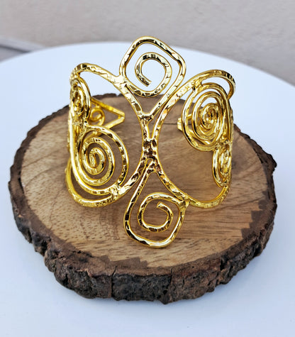Egyptian Style Inspired Bracelet Cuff