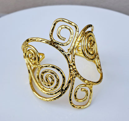 Egyptian Style Inspired Bracelet Cuff
