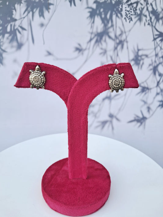 Tortoise Earring Studs