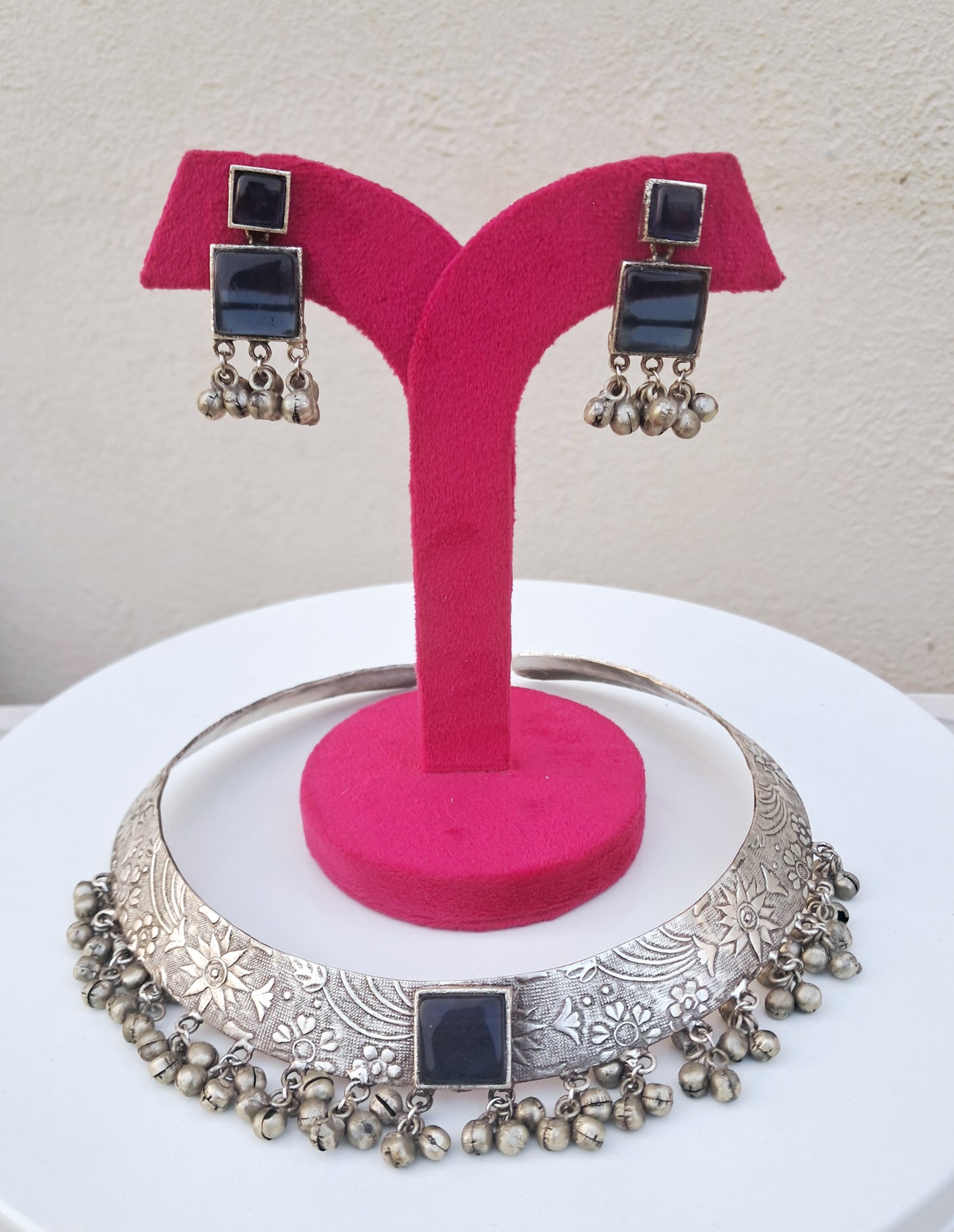 Ghungroo Chocker Necklace set