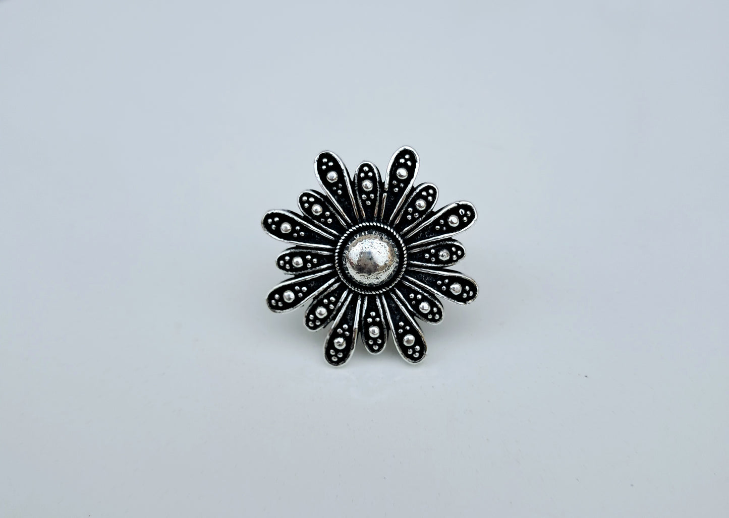 Flower Finger Ring