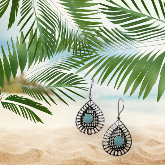 Blue Shade Danglers