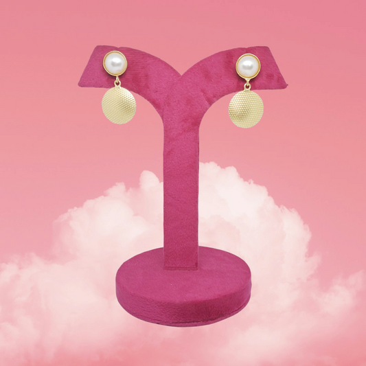 Pearl Themed Lovely Earrings