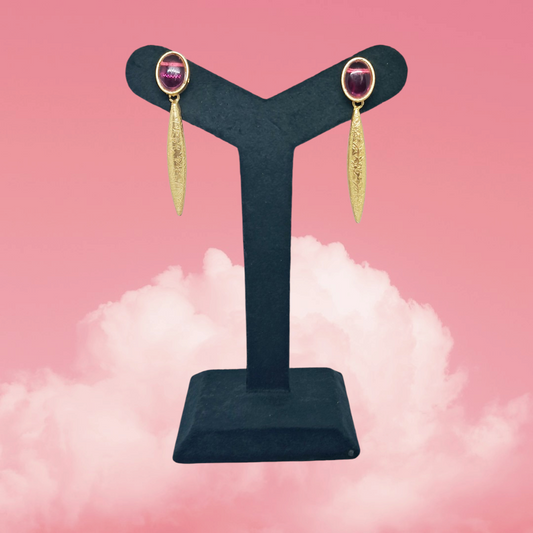 Pretty Pink Danglers