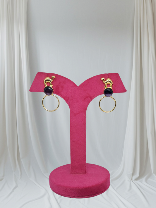 Camel Themed Earrings
