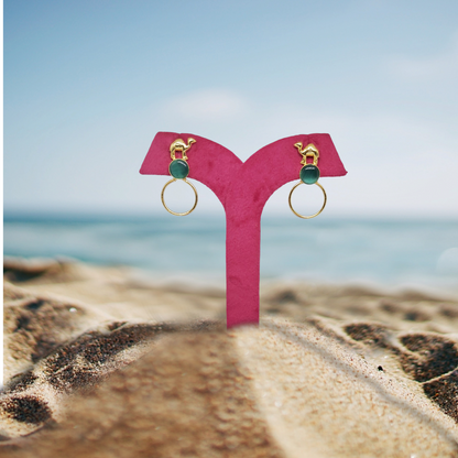 Camel Themed Earrings