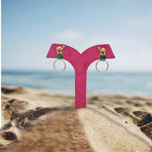 Camel Themed Earrings