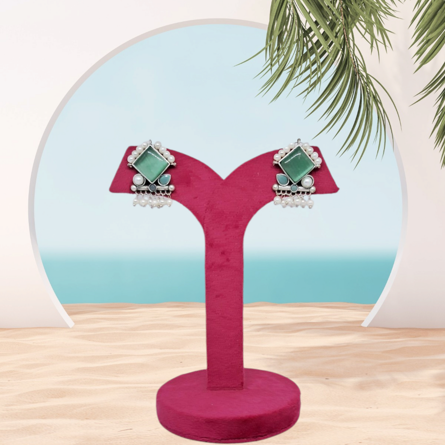 Mint Shade Earrings