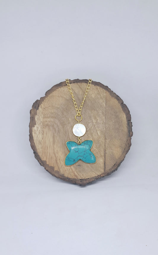 Butterfly Pendant & Chain