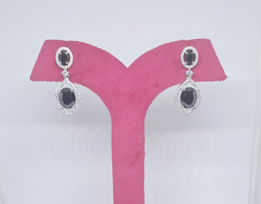 Gorgeous Black Shade AD Danglers