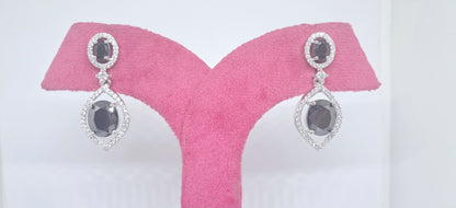 Gorgeous Black Shade AD Danglers
