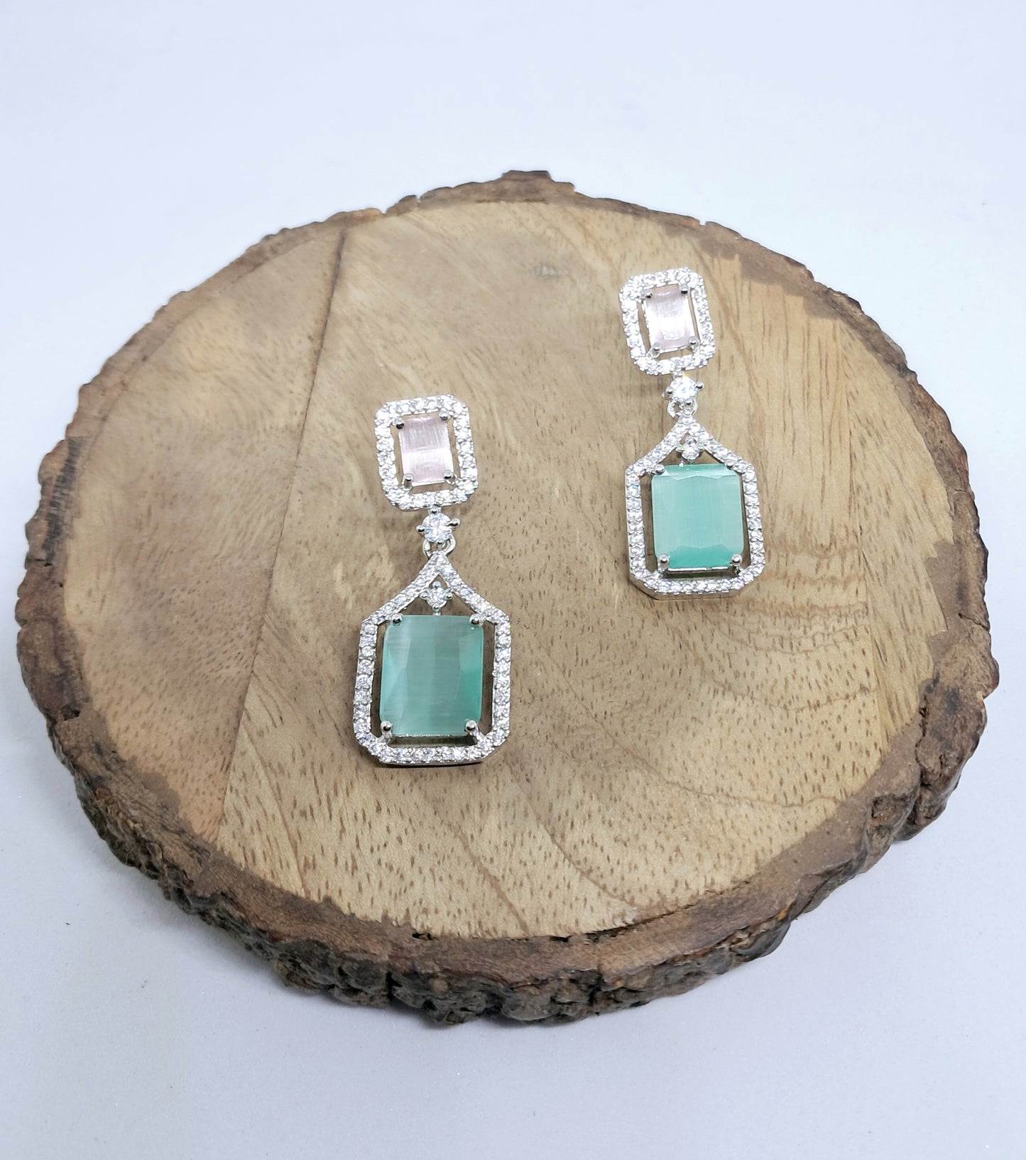 Gorgeous Dual Tone AD Danglers