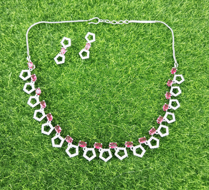 Cute AD Necklace set