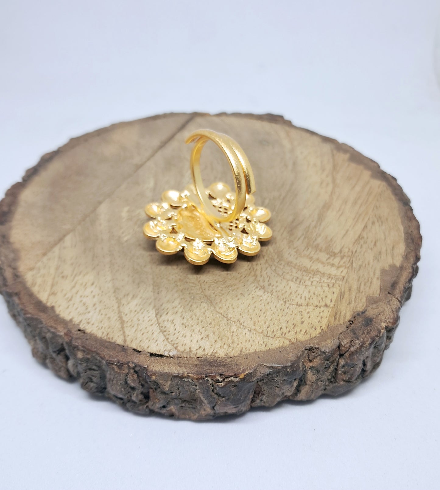 Floral Antique Ring