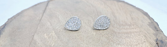 Pretty Drop AD Stud Earrings