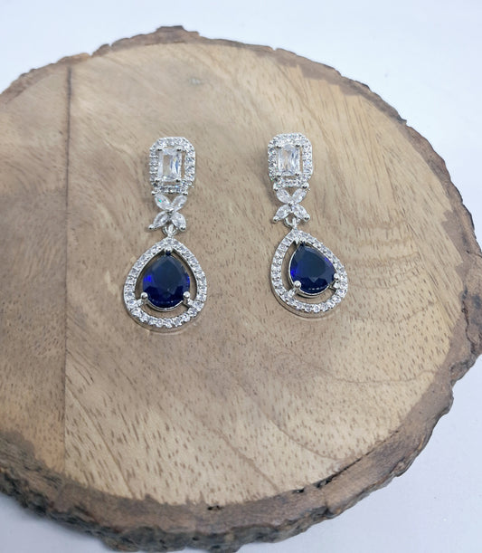 Lovely Blue Shade AD Danglers