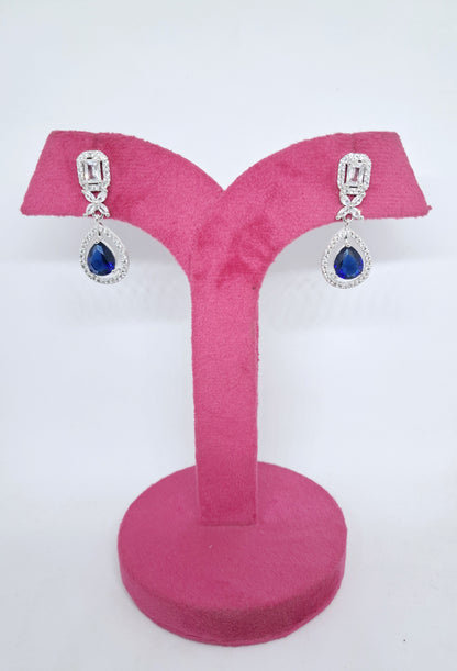 Lovely Blue Shade AD Danglers