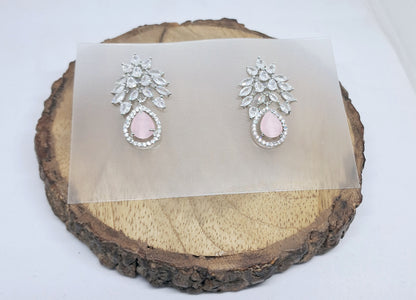 Fabulous Pink Shade AD Danglers