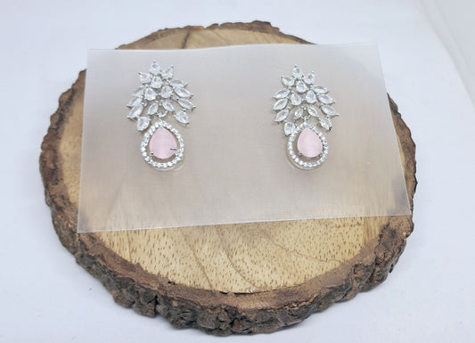 Fabulous Pink Shade AD Danglers
