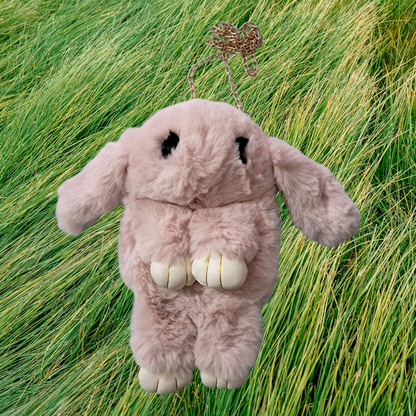 Fluffy Cute Rabbit Sling Bag