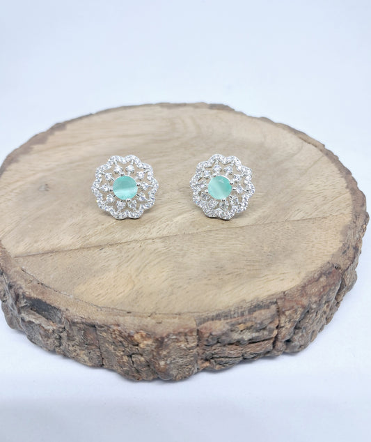 Charming AD Stud Earrings