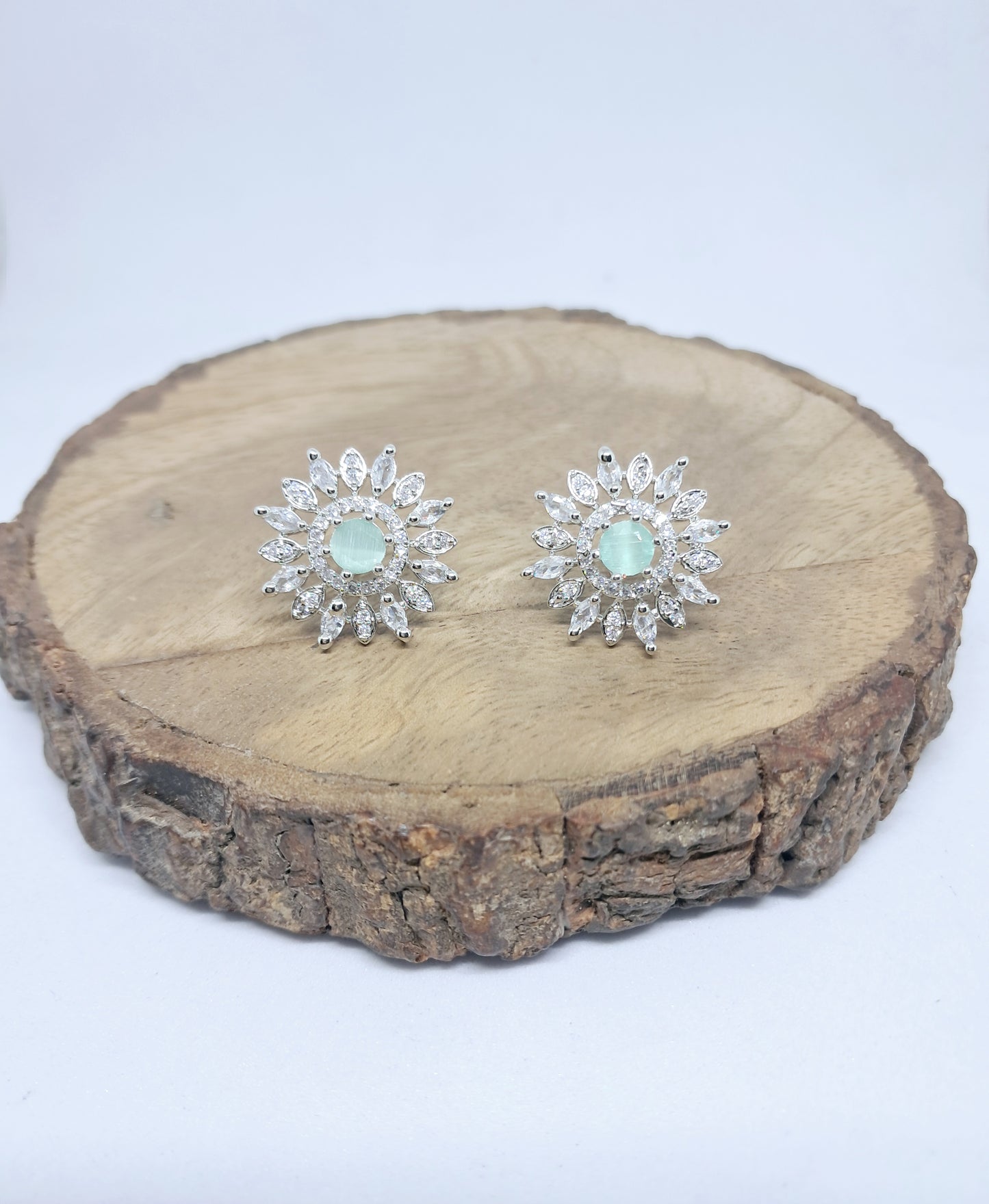 Pretty AD Stud Earrings