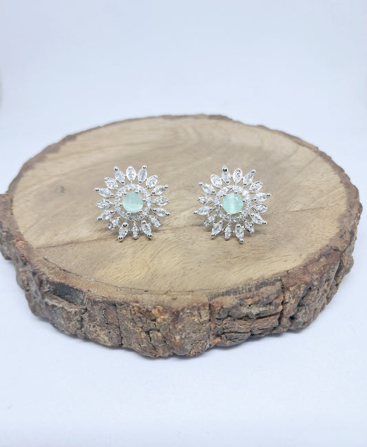 Pretty AD Stud Earrings