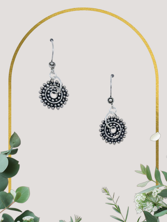 Oxidized Pretty Earrings