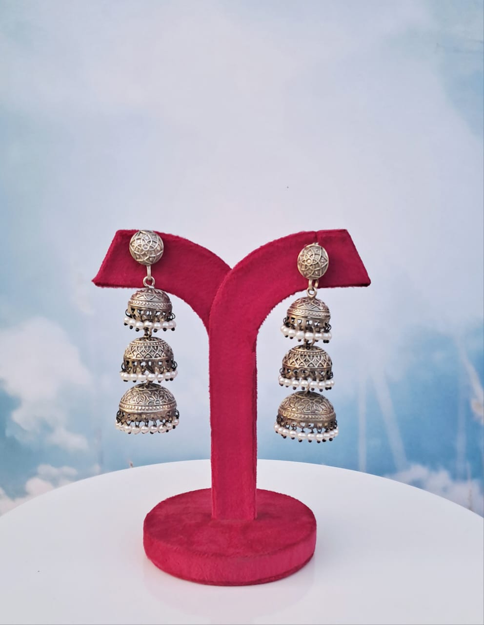 Layered Light weight Jhumkas