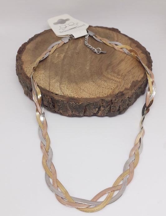 Anti Tarnish Flat Bracelet