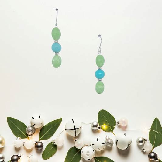 Pretty Dual Bead Danglers