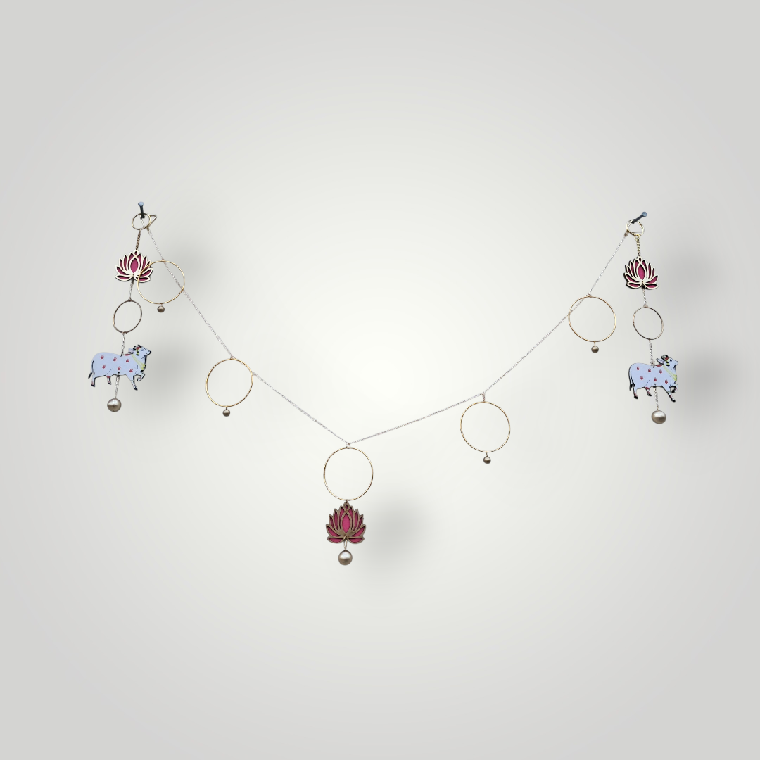 Metal Thoranam - 3 piece set