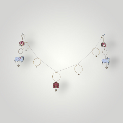 Metal Thoranam - 3 piece set