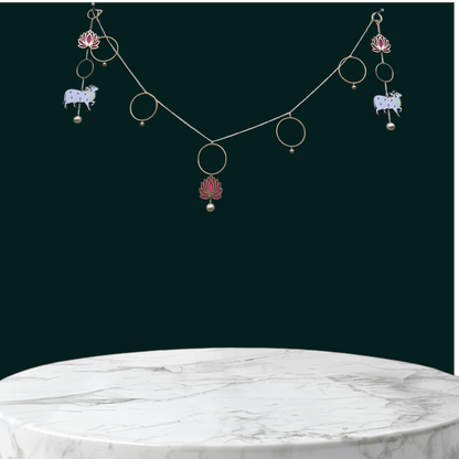 Metal Thoranam - 3 piece set